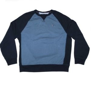 Tommy Hilfiger XL Blue Crew Neck Sweatshirt